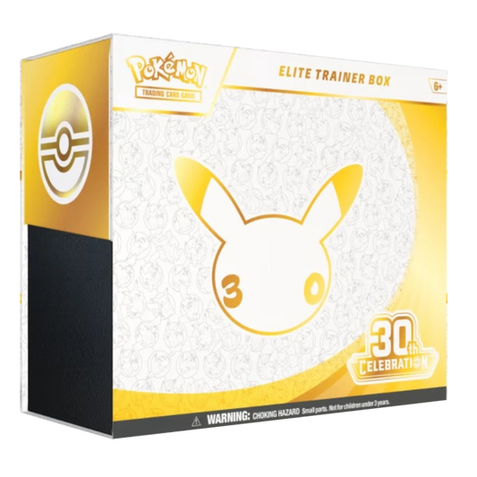 pokemon trading card game 30th celebration elite trainer box