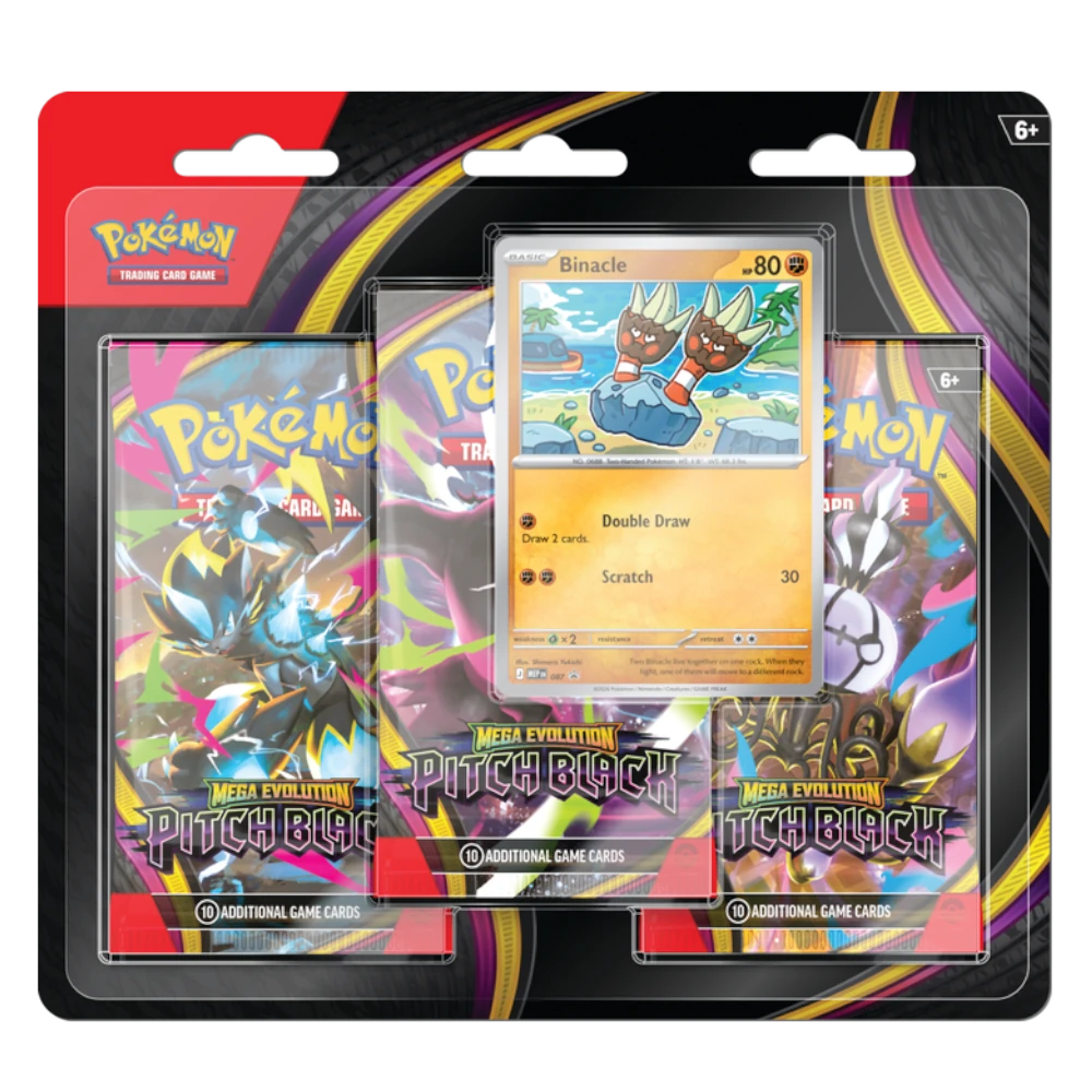 pokemon pitch black blister pack mega evolution