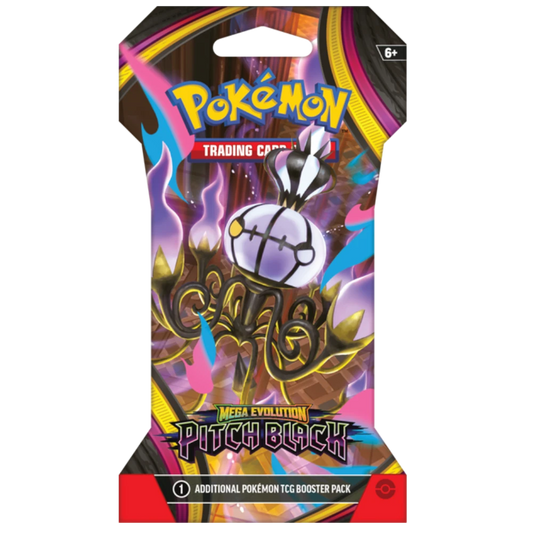 pokemon pitch black mega evolution booster