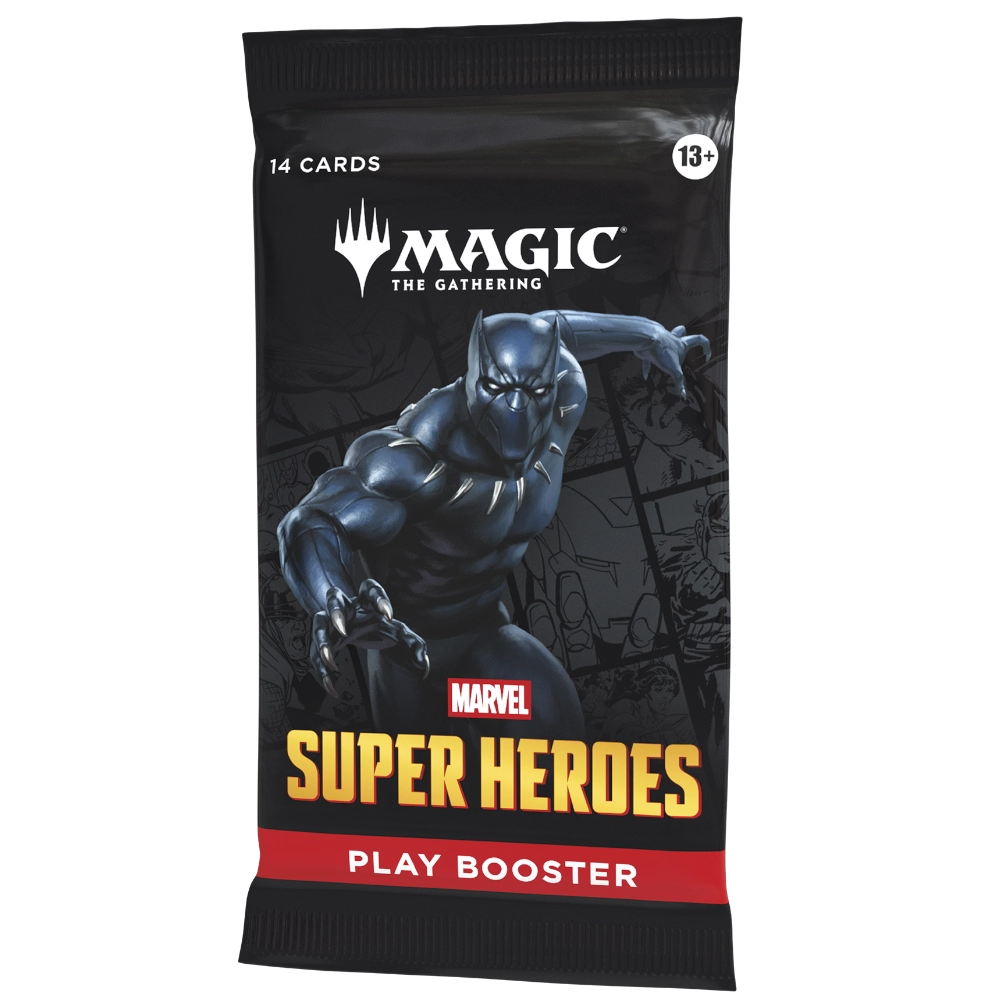 marvel super heroes magic gathering mtg black panther booster