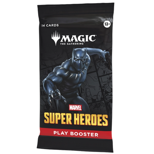 marvel super heroes magic gathering mtg black panther booster