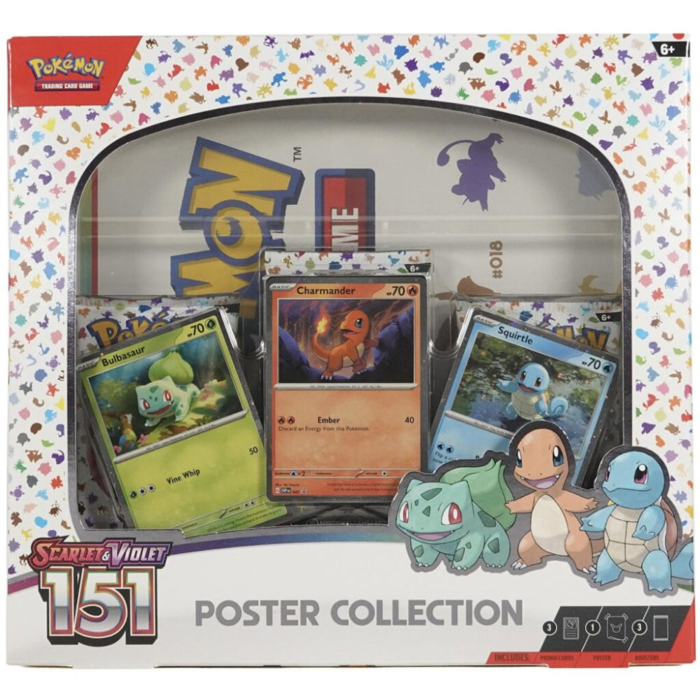 pokemon 151 poster collection scarlet violet tcg