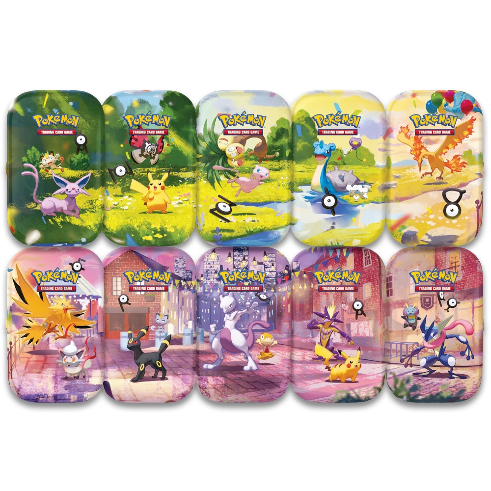 pokemon 30th celebration mini tins cards