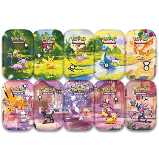 pokemon 30th celebration mini tins cards