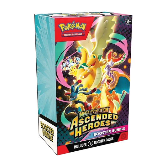 pokemon mega evolution ascended heroes booster bundle box