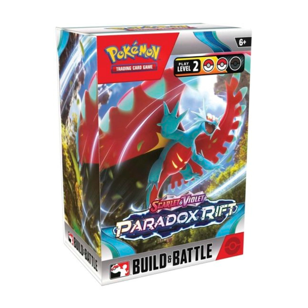 pokemon build battle paradox rift rare trading cards