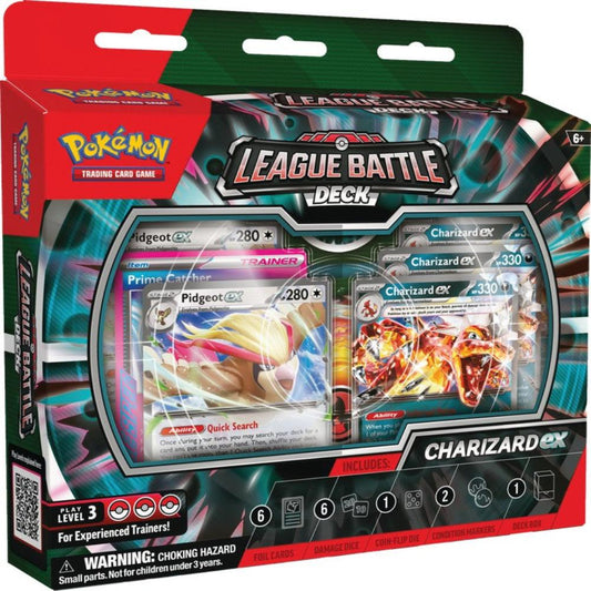 pokemon charizard ex league battle deck trading card game