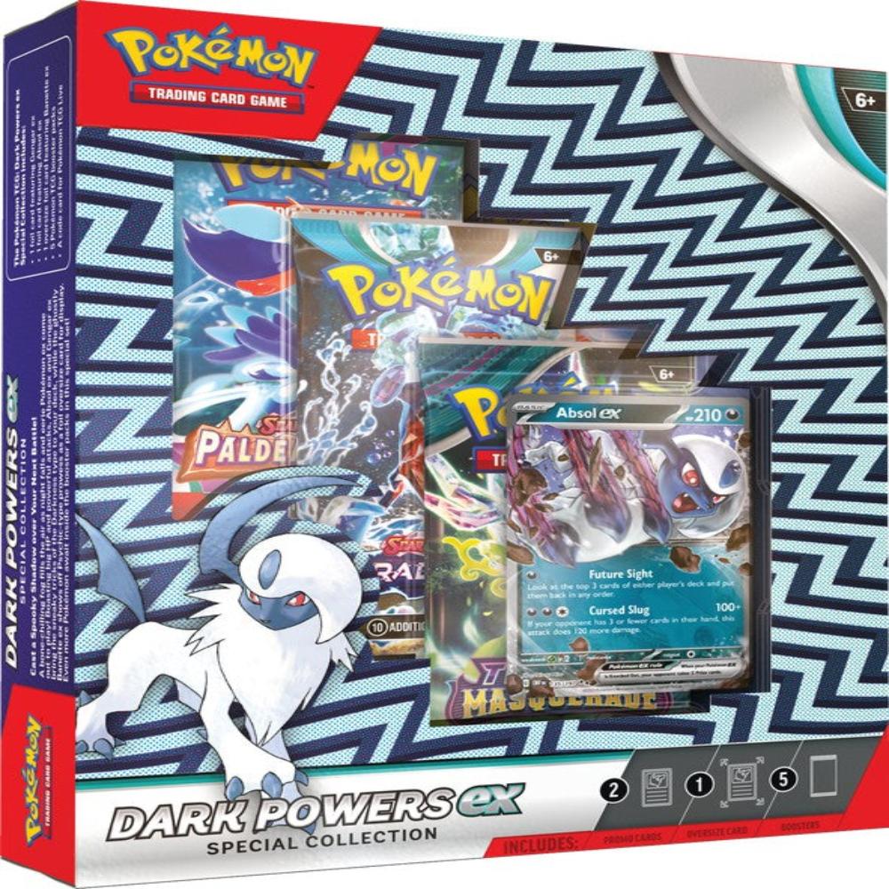 Pokemon dark powers ex special collection box back
