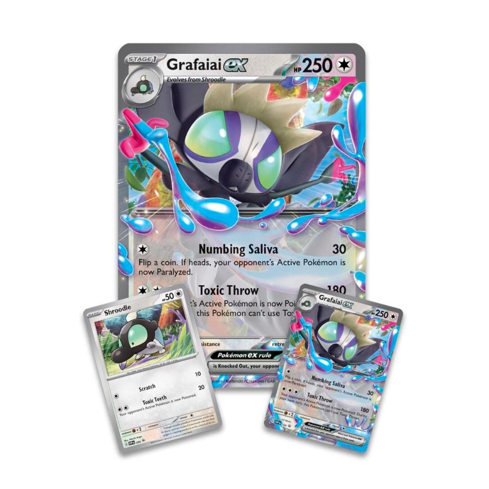 Pokemon grafaiai ex foil collectible foils included