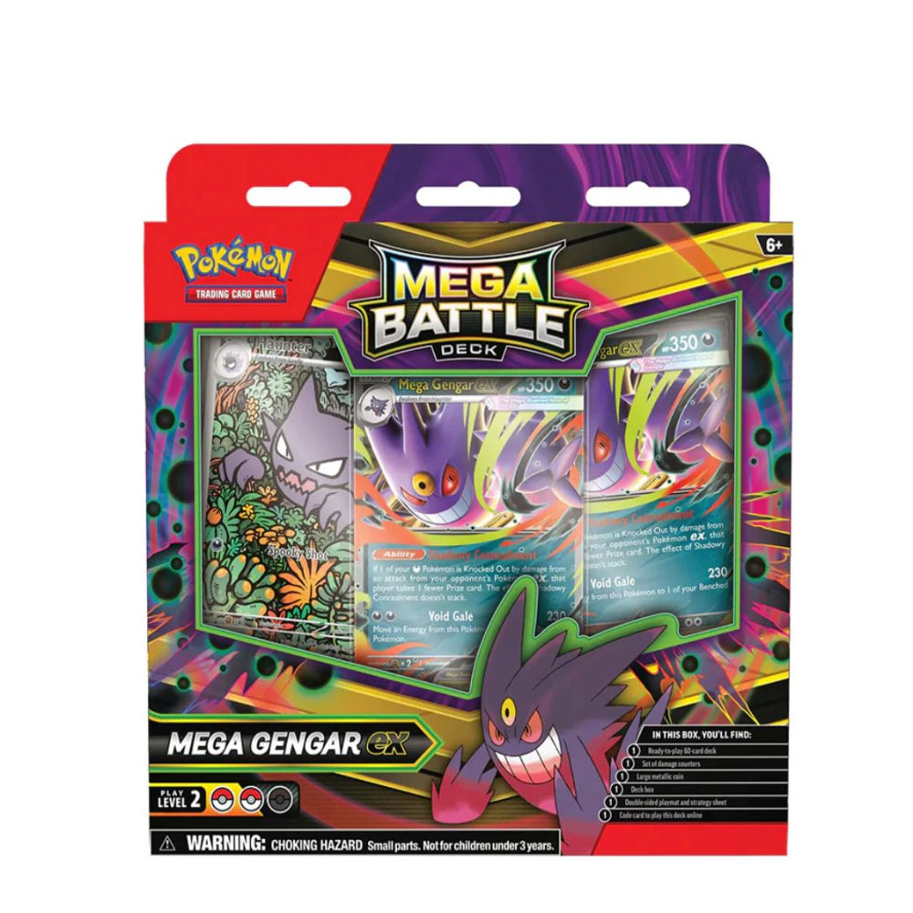 Pokémon Mega Battle Deck: Mega Gengar EX/Mega Diancie EX