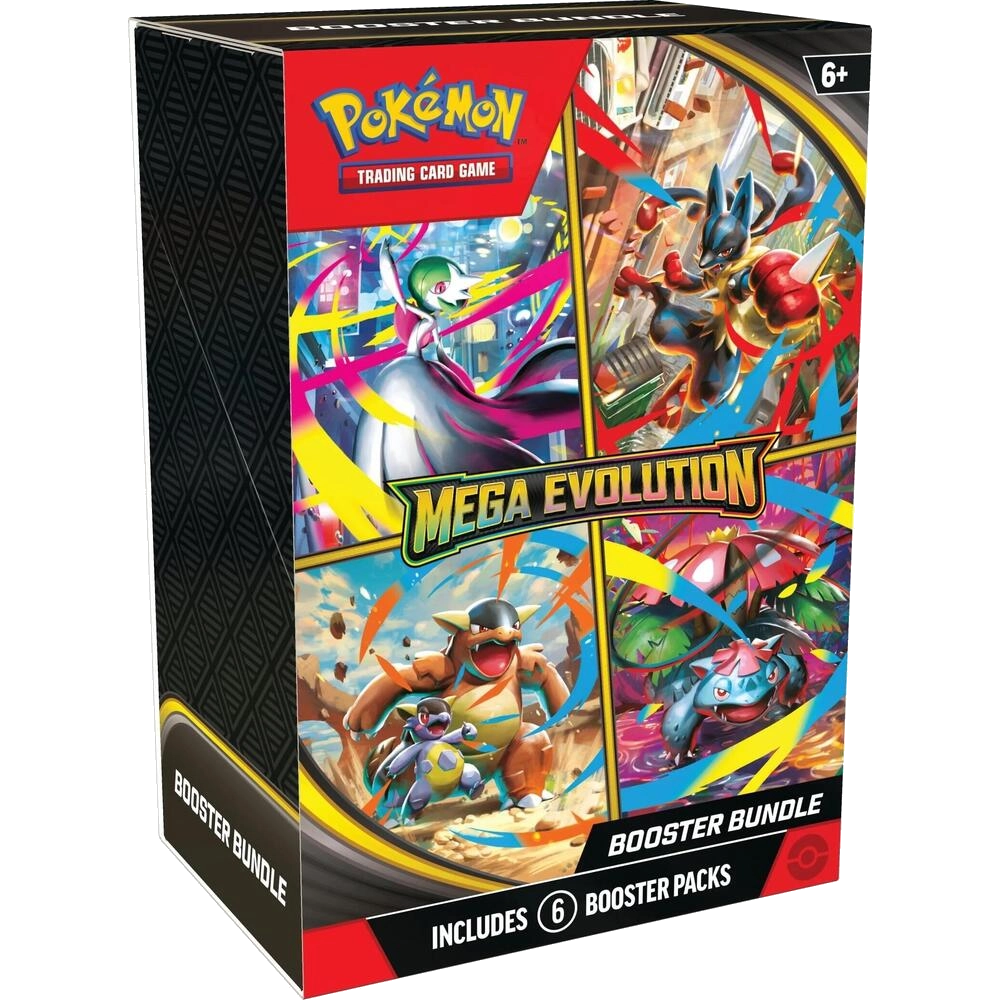 pokemon mega evolution booster bundle pack box tcg