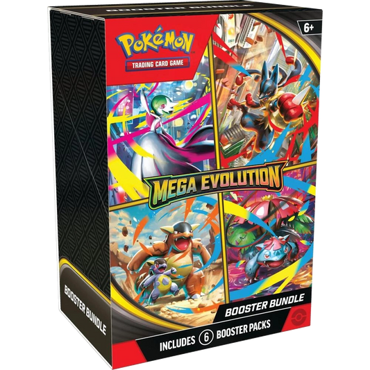 pokemon mega evolution booster bundle pack box tcg