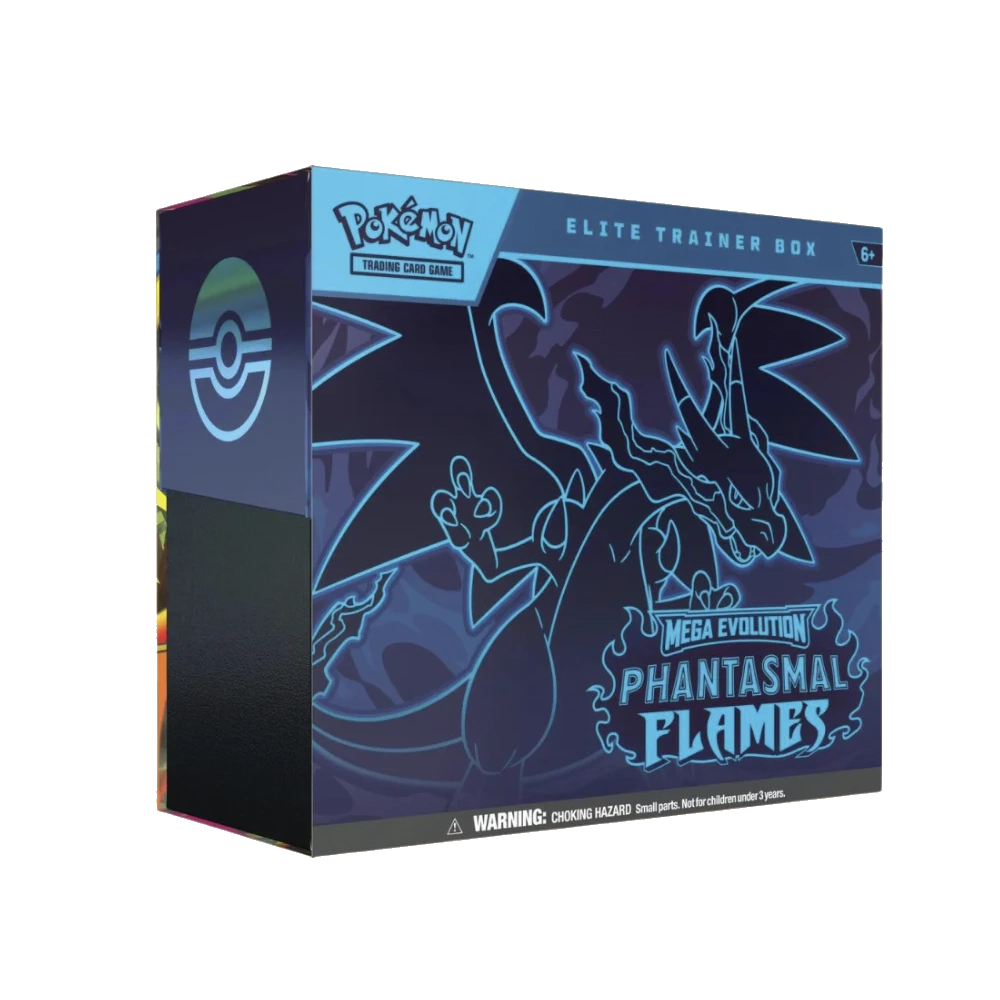 pokemon mega evolution phantasmal flames elite trainer box