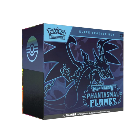 pokemon mega evolution phantasmal flames elite trainer box