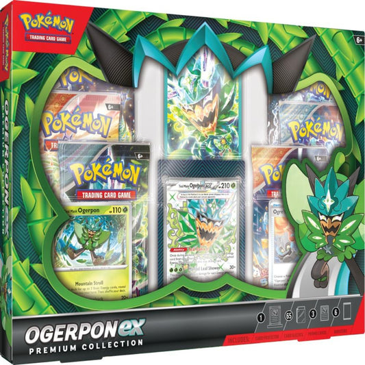 pokemon ogerpon ex premium collection trading card game