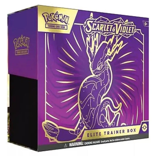 pokemon scarlet violet elite trainer box trading card game