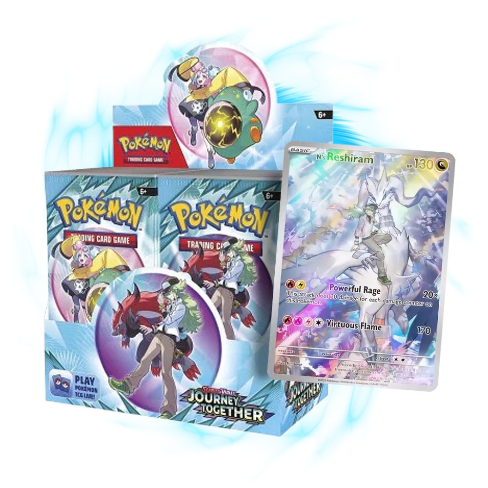 pokemon scarlet violet journey together booster box promo
