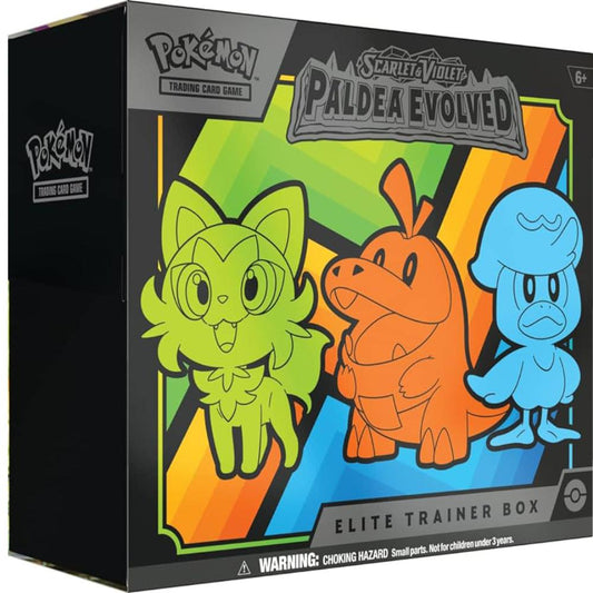 pokemon scarlet violet paldea evolved elite trainer box TCG