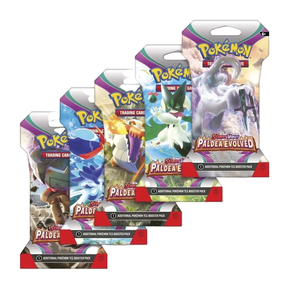 pokemon scarlet violet paldea evolved tcg trading card booster