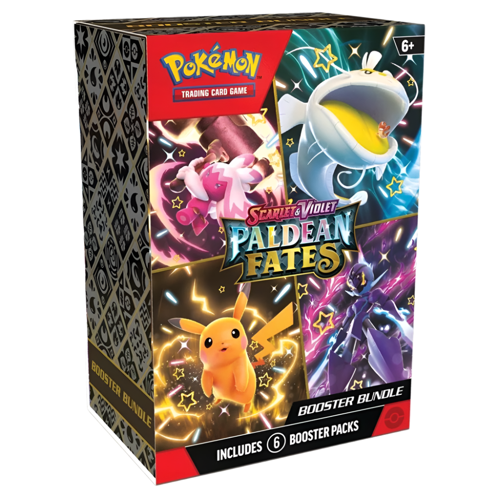 pokemon scarlet violet paldean fates booster bundle tcg