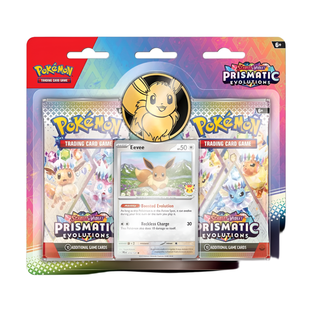 pokemon scarlet violet prismatic evolutions tcg eevee promo