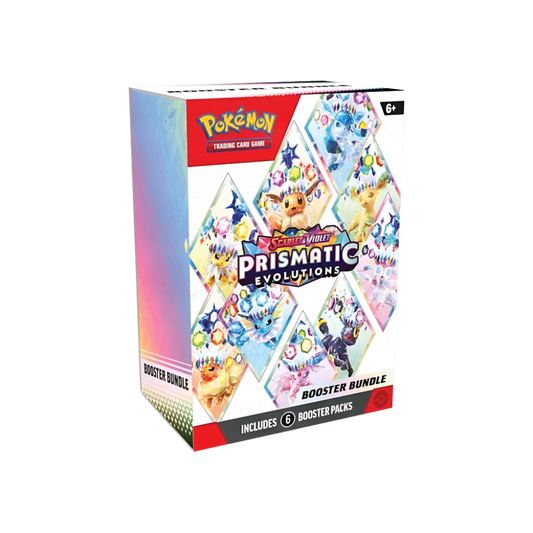 pokemon scarlet violet prismatic evolutions booster bundle tcg