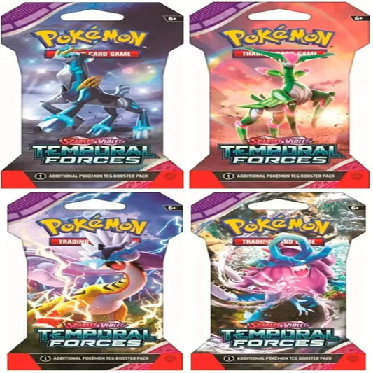 pokemon scarlet violet temporal forces booster pack trading card game