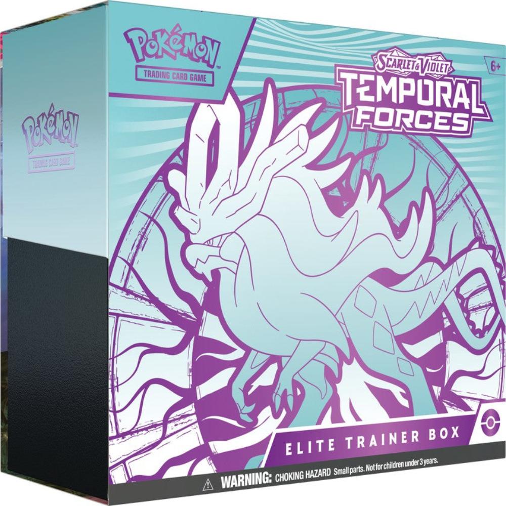 Pokemon Pikachu scarlet violet temporal forces elite trainer box 2