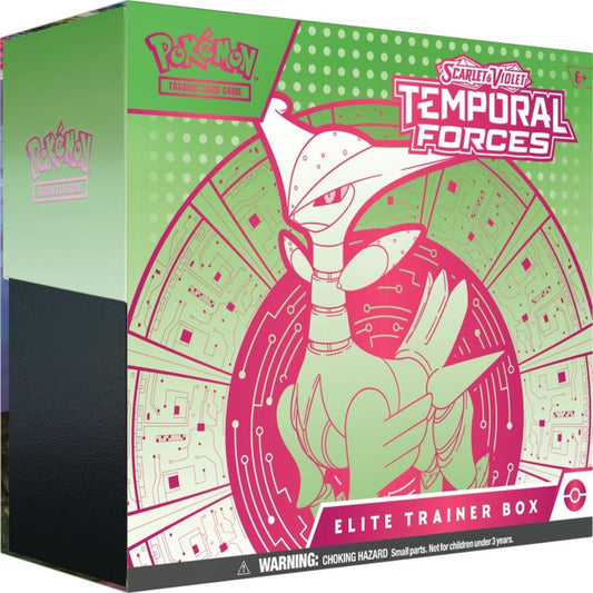 Pokemon Pikachu scarlet violet temporal forces elite trainer box
