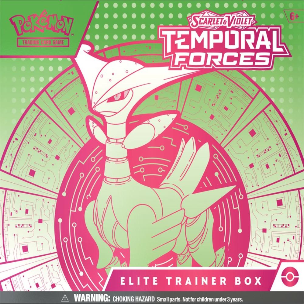 Pokemon Pikachu scarlet violet temporal forces elite trainer box