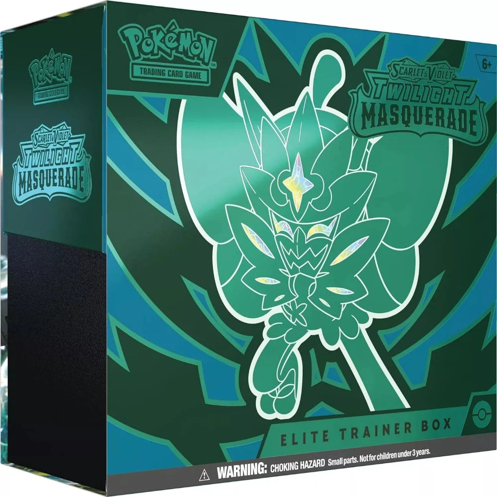 Pokemon Twilight Masquerade elite trainer box TCG scarlet violet