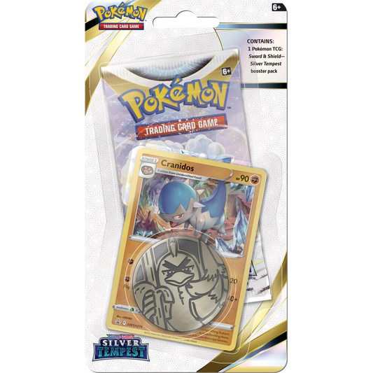 pokemon sword shield silver tempest cranidos trading cards