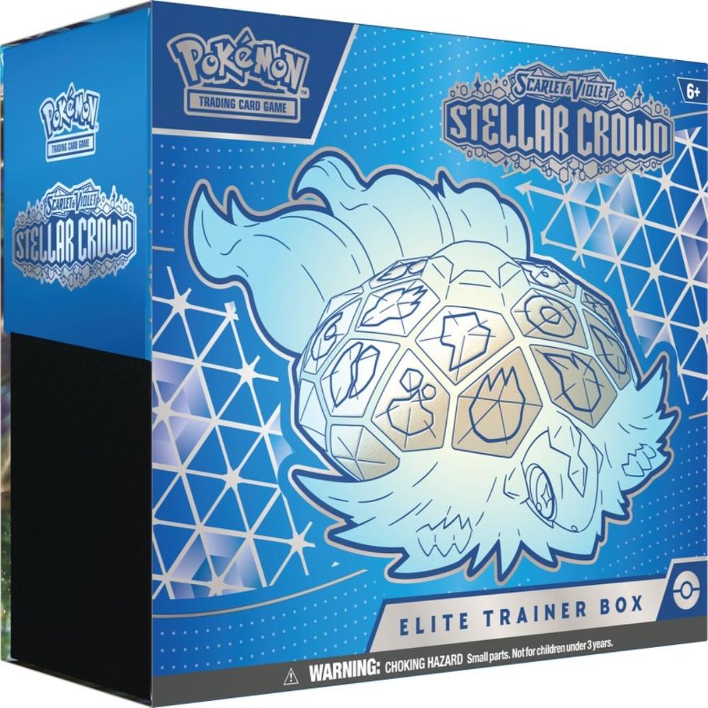 Pokémon Stellar Crown Elite Trainer Box Sealed family fun