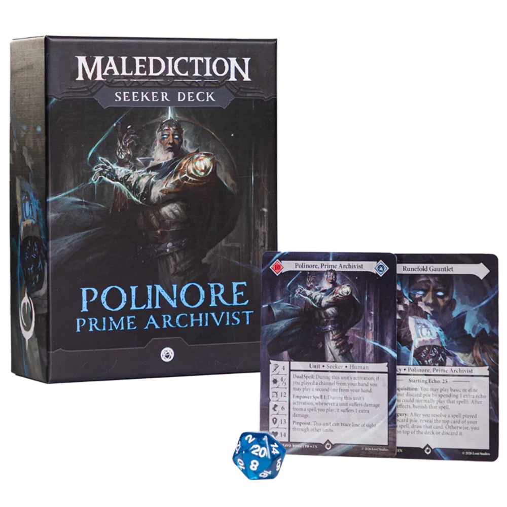 malediction seeker deck polinore prime archivist