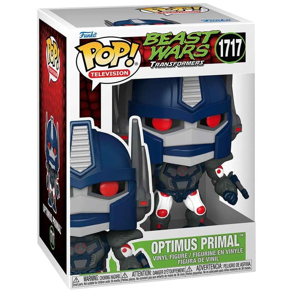 funko pop transformers beast wars optimus primal figure