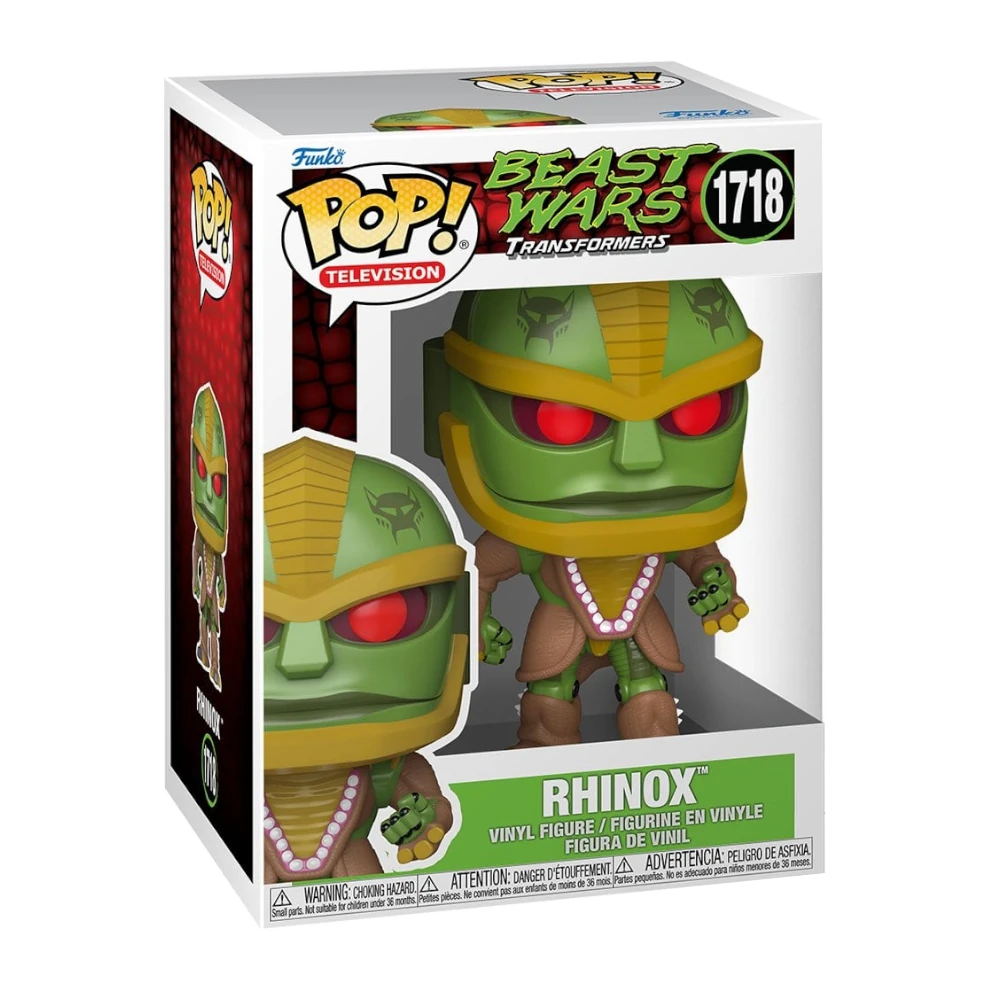 funko pop beast wars transformers rhinox vinyl figure