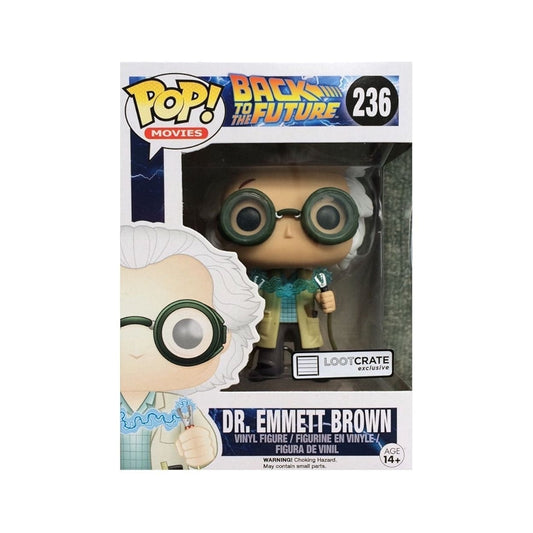 back future funko pop doc doctor emmett brown