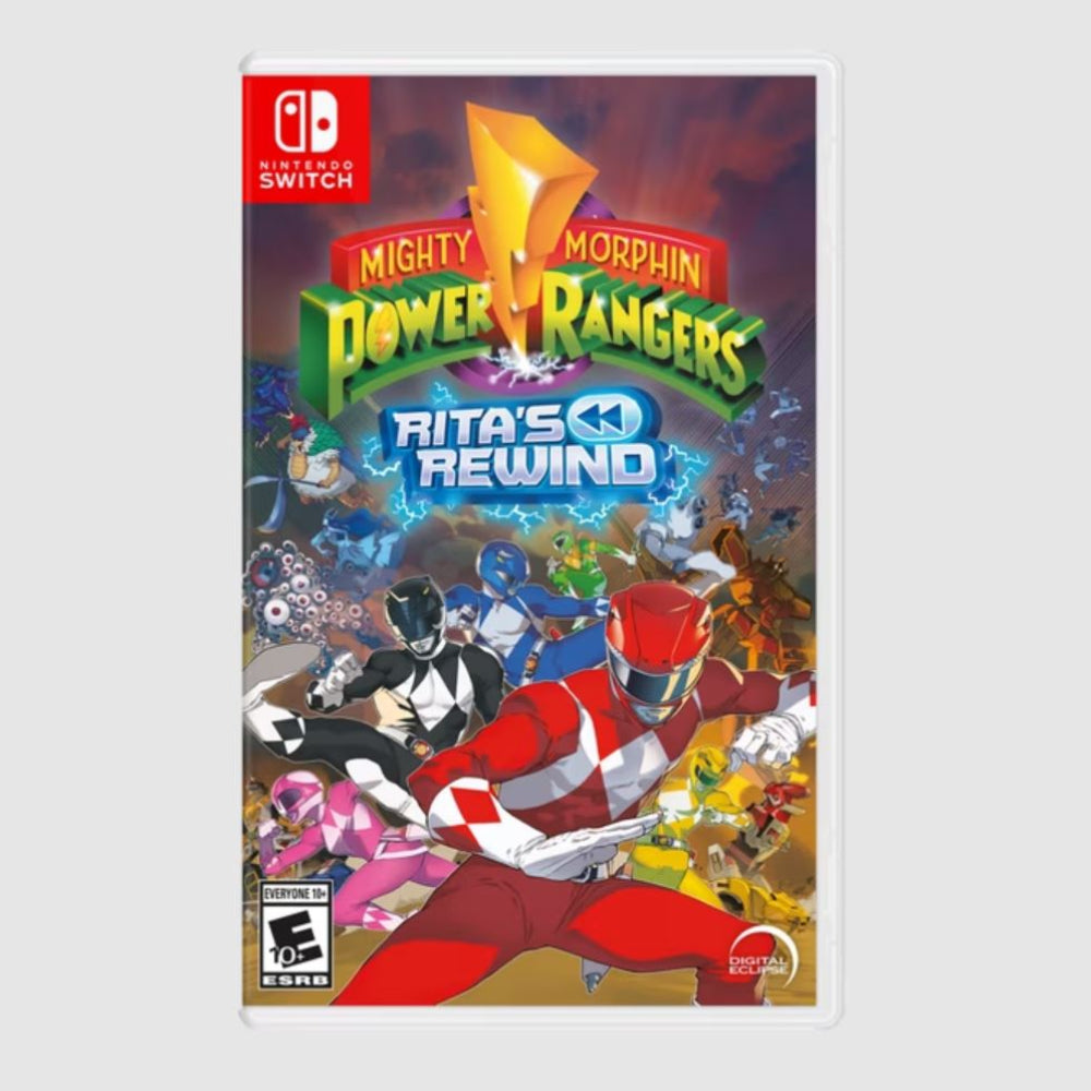 mighty morphin power rangers ritas rewind nintendo switch