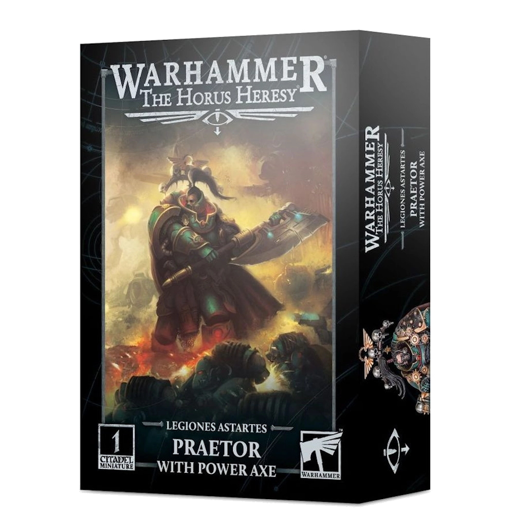 horus heresy praetor with power axe