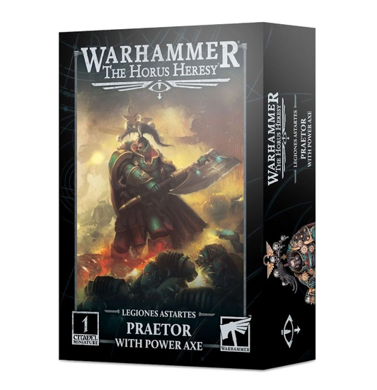 horus heresy praetor with power axe
