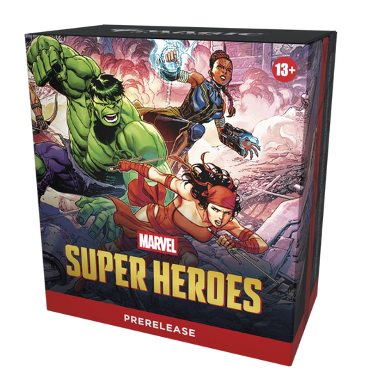 prerelease super heroes marvel magic gathering mtg