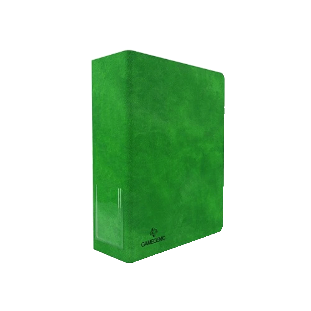 gamegenic prime ring binder green card supplies