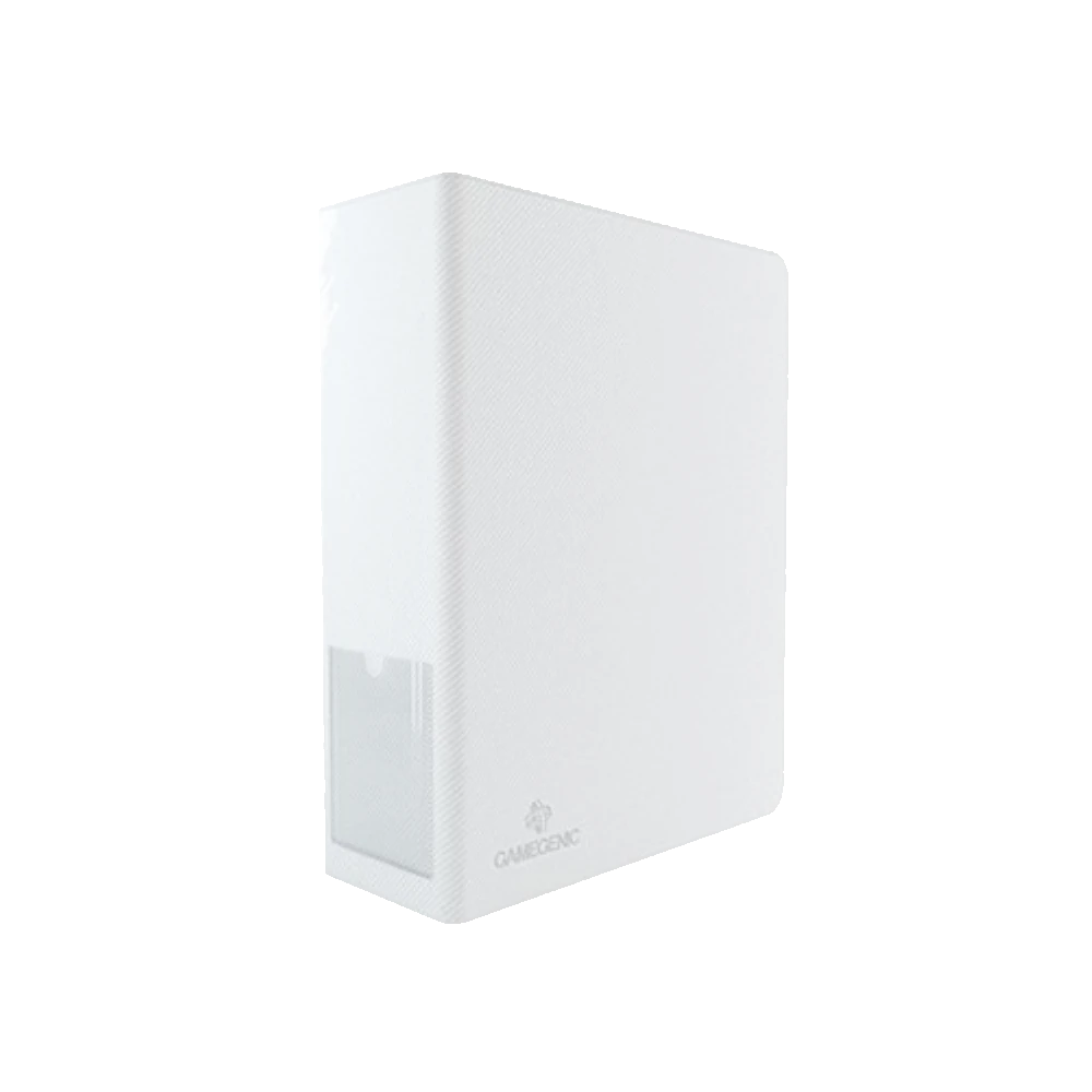 gamegenic prime ring binder white card supplies