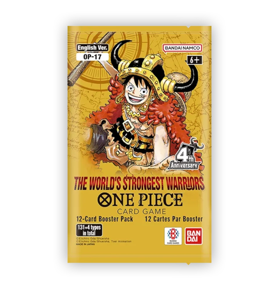 one piece worlds strongest warriors booster pack