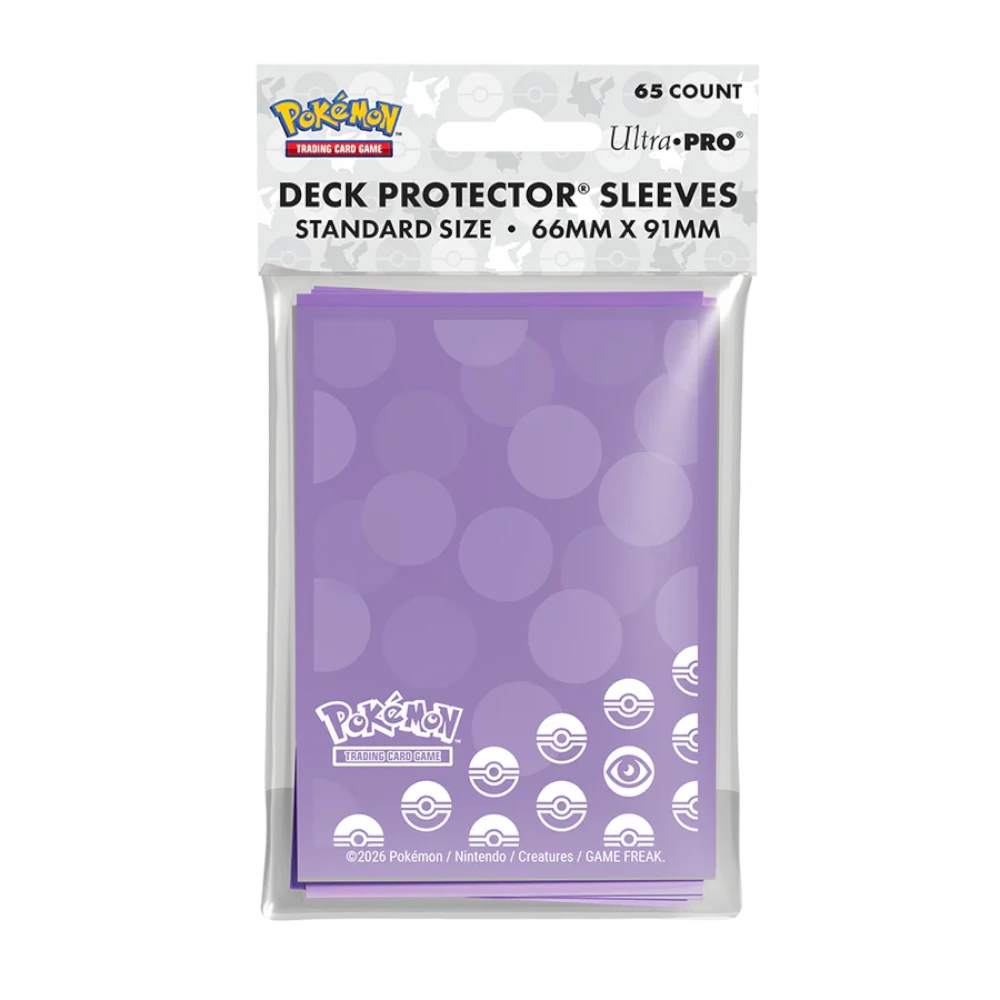 pokemon deck protector sleeves psychic ultra pro card