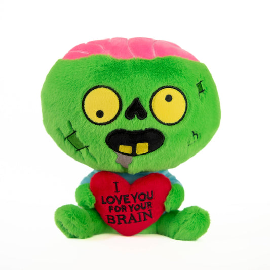punchkin wild romance love brain zombie plush