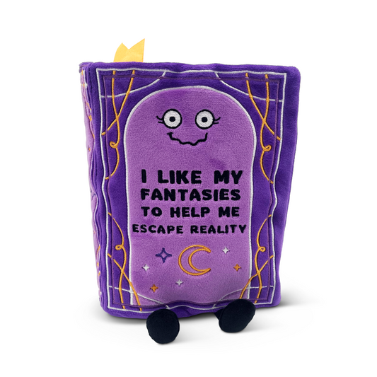 punchkins fantasies escape reality book plush real purple