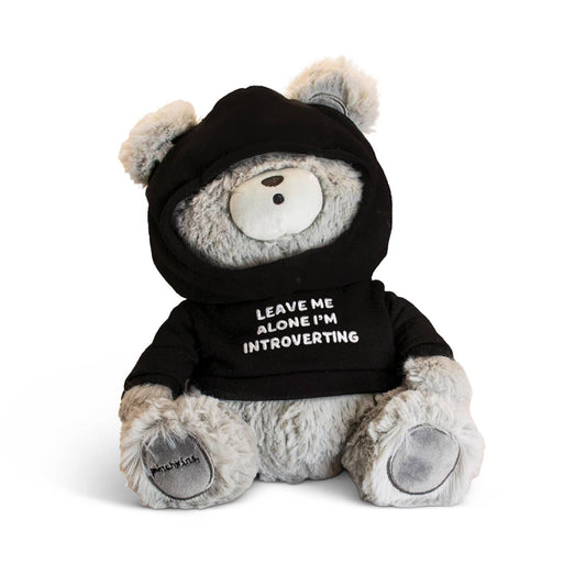 punchkins introvert bear plush leave alone introverting teddy
