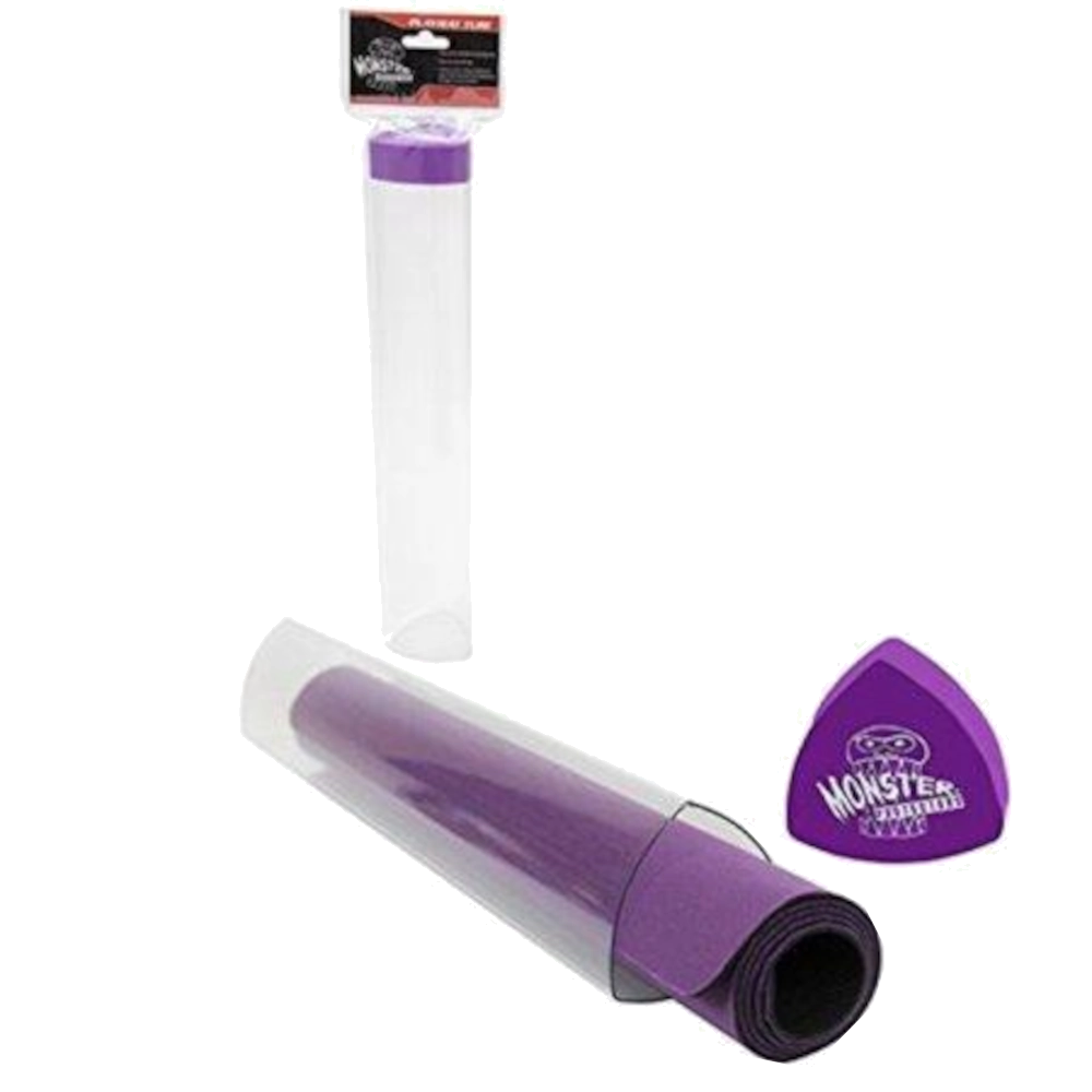 monster protector play mat playmat purple tube