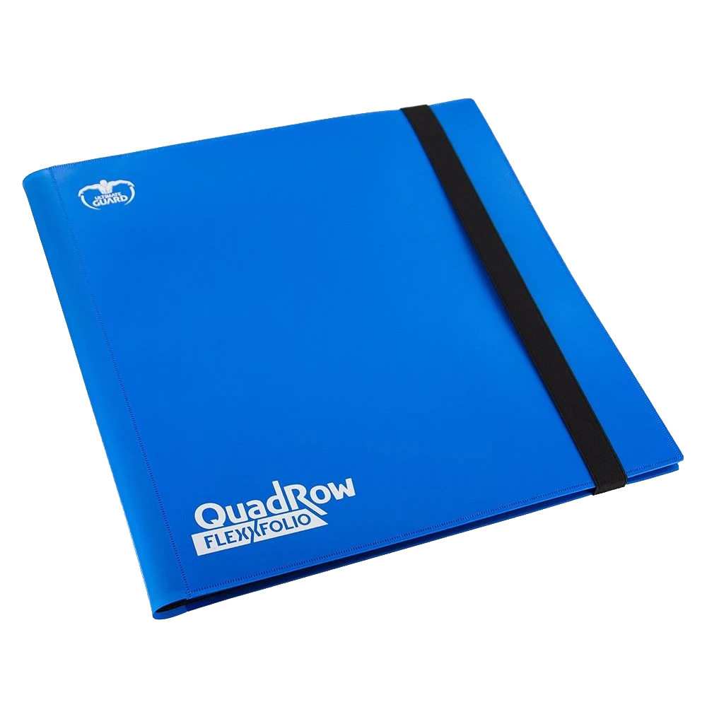 ultimate guard quadrow flaxfolio blue binder